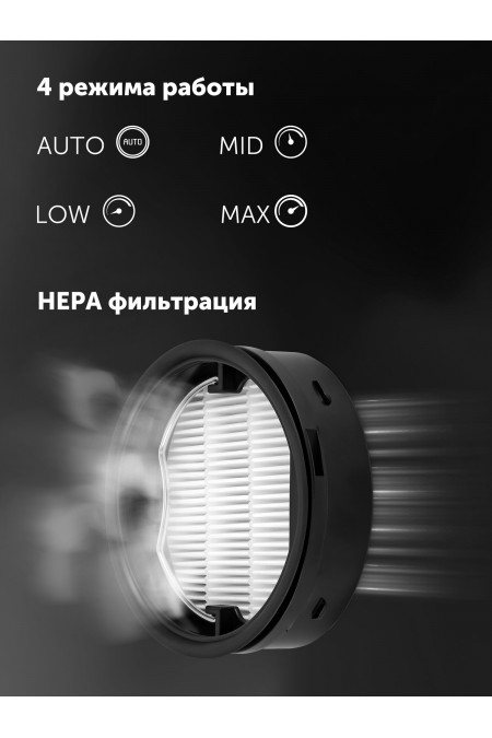 Вертикальный пылесос Polaris PVCSDC 3000 WIFI IQ Home (белый) 1