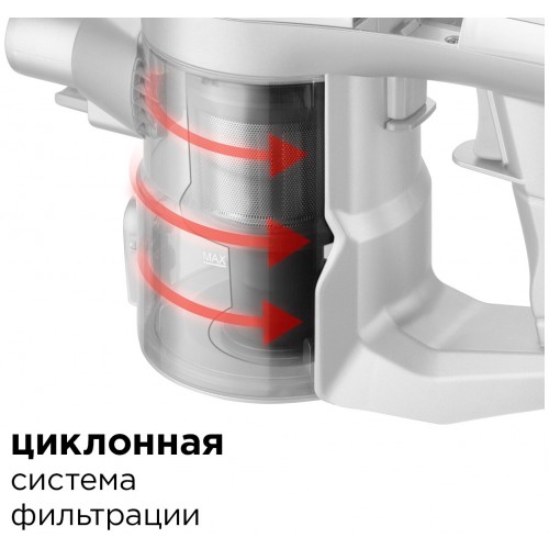 Вертикальный пылесос Redmond RV-UR363 (серебристый) 5