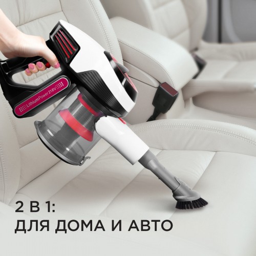 Вертикальный пылесос Redmond RV-UR370 (красный/белый) 1
