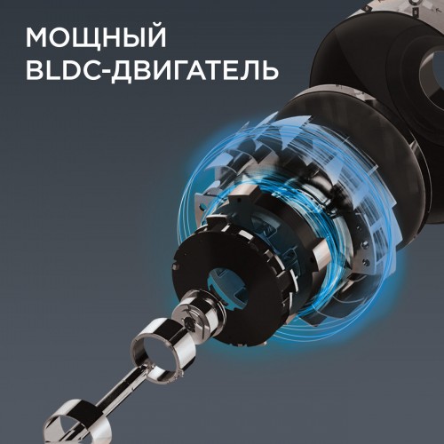 Вертикальный пылесос Redmond RV-UR370 (красный/белый) 4