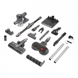 Вертикальный пылесос Redmond VH1311 PRO MAX (черный/серый)