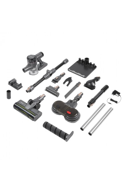 Вертикальный пылесос Redmond VH1311 PRO MAX (черный/серый) 