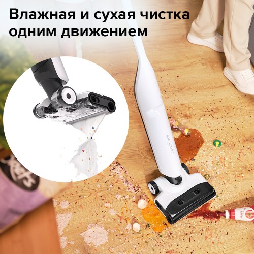 Вертикальный пылесос Roborock Flexi Lite (белый/черный) 4