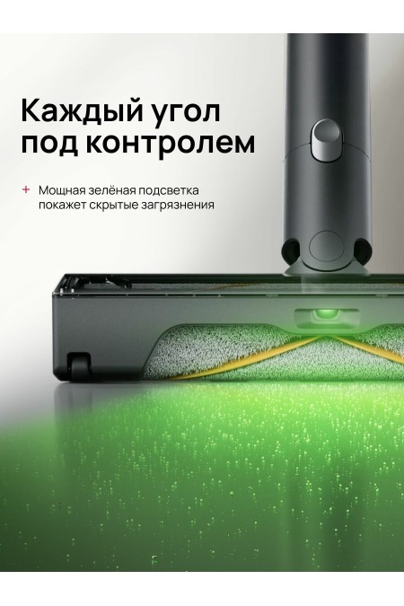 Вертикальный пылесос Roborock H60 Hub Pro (белый) 3