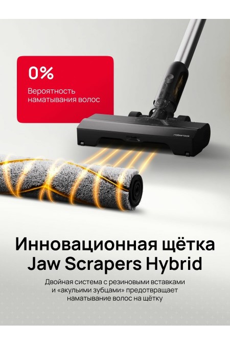 Вертикальный пылесос Roborock H60 Hub Pro (белый) 5