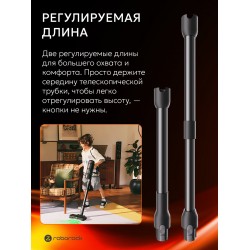 Вертикальный пылесос Roborock H60 Hub Ultra (белый/черный)