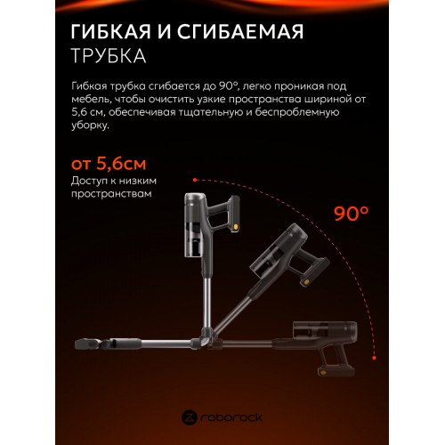 Вертикальный пылесос Roborock H60 Ultra (черный) 3