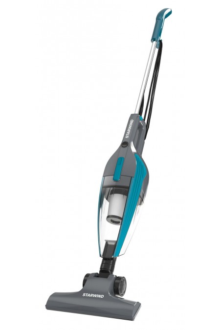 Вертикальный пылесос Starwind SCH1250 (бирюзовый/серый) 