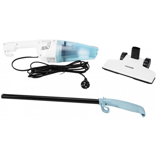 Вертикальный пылесос Starwind SCH1650 (белый/голубой) 1