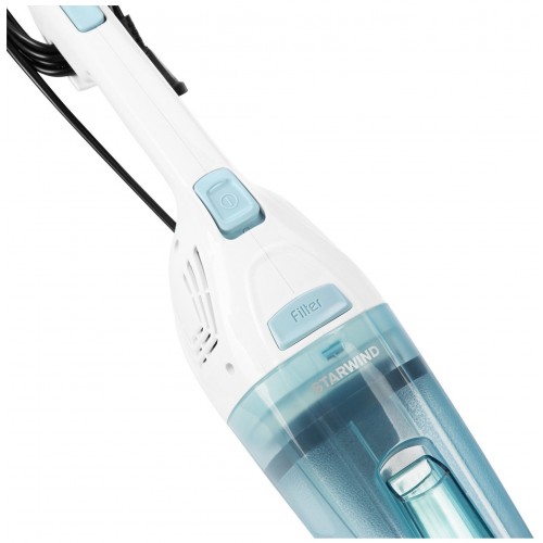 Вертикальный пылесос Starwind SCH1650 (белый/голубой) 4