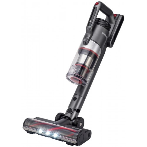 Вертикальный пылесос STARWIND SCH9945 (серебристый/красный) 2