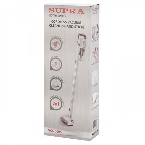 Вертикальный пылесос SUPRA VCS-5095 (белый) 7