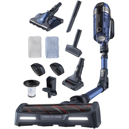 Вертикальный пылесос Tefal TY9890WO (синий/черный) 1