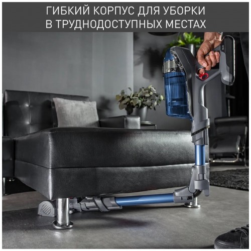 Вертикальный пылесос Tefal TY9890WO (синий/черный) 3