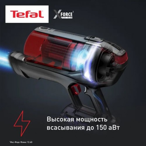 Вертикальный пылесос Tefal X-Force Flex 12.60 Animal Care TY98A9WO (черный/красный) 1