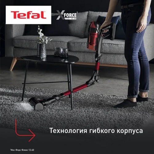 Вертикальный пылесос Tefal X-Force Flex 12.60 Animal Care TY98A9WO (черный/красный) 6