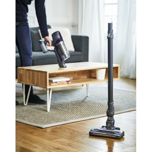 Вертикальный пылесос Tefal X-PERT 6.60 Allergy TY6838WO (серый/фиолетовый) 1