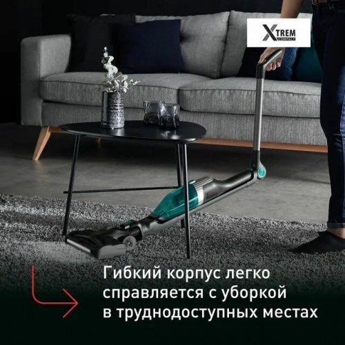 Вертикальный пылесос Tefal Xtrem Compact Essential 2-в-1 TY1239WO (серый/зеленый) 4