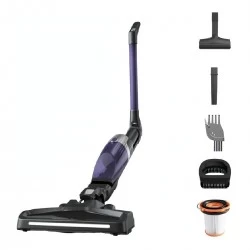 Вертикальный пылесос Tefal Xtrem Compact TY1238WO (фиолетовый/серый)