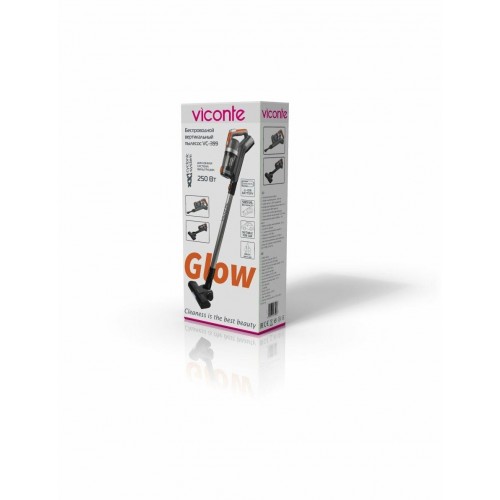 Вертикальный пылесос Viconte VC-399 (серый) 1