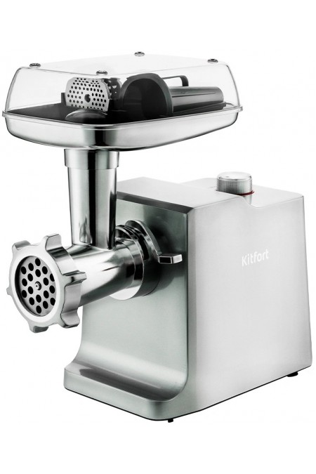 Мясорубка Kitfort KT-2108 (серебристый) 2