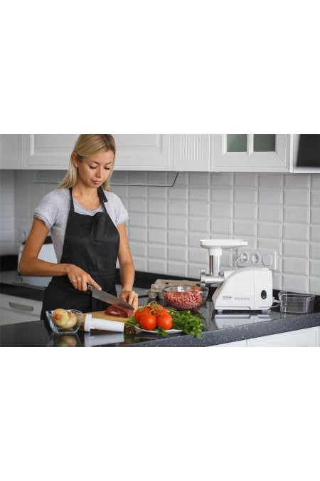 Мясорубка Аксион М 14.01 (белый) 8