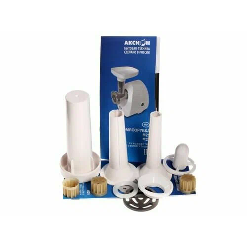 Мясорубка Аксион M 25.01 (белый) 9