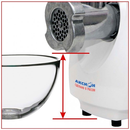 Мясорубка Аксион M 25.10 (белый) 1