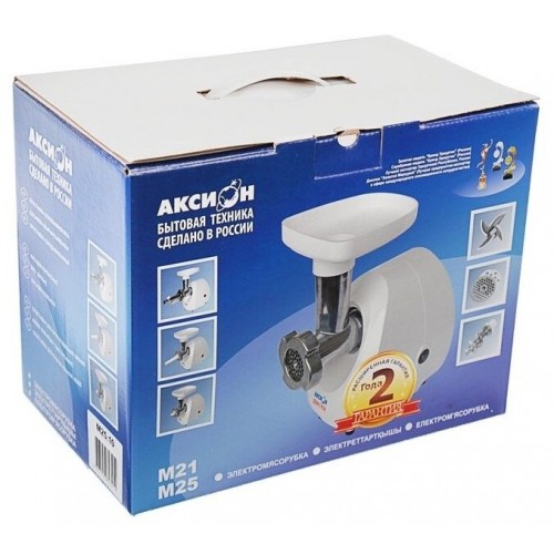 Мясорубка Аксион M 25.10 (белый) 3