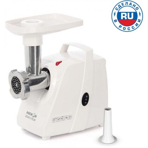 Мясорубка Аксион М 33.01 (белый) 9