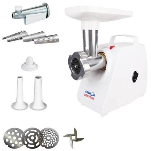 Мясорубка Аксион М 34.04 (белый) 