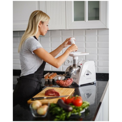 Мясорубка Аксион М 35.04 (белый) 1