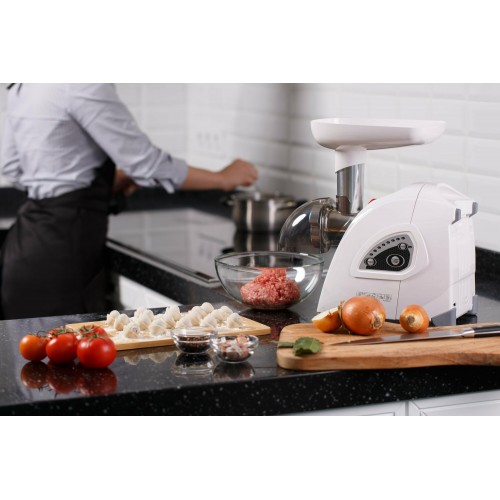 Мясорубка Аксион М 42.01 (белый) 2