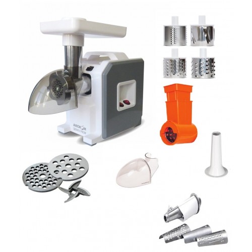 Мясорубка Аксион М 43.02 (белый/серый) 5