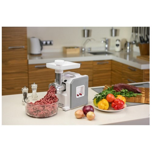 Мясорубка Аксион М 43.02 (белый/серый) 8