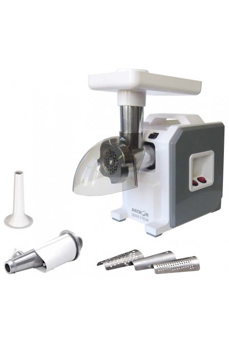 Мясорубка Аксион М 43.04 (белый/серый) 