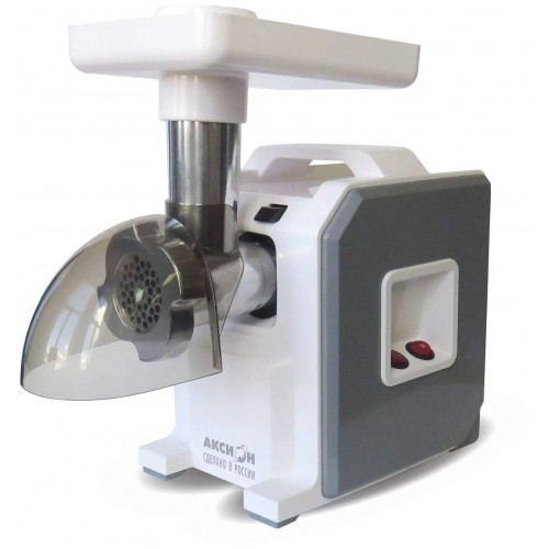 Мясорубка Аксион М 43.04 (белый/серый) 1