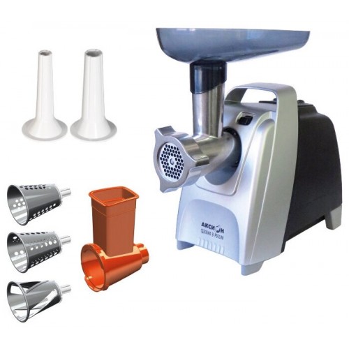 Мясорубка Аксион М 61.03 (черный/серебристый) 