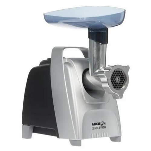 Мясорубка Аксион М 61.04 (черный/серебристый) 1