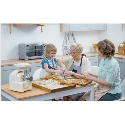 Мясорубка Аксион М 63.02 (бежевый) 7