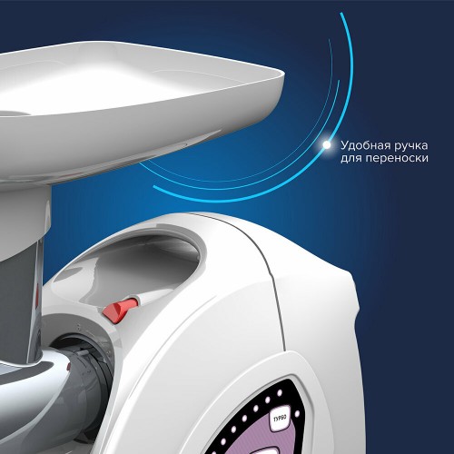 Мясорубка Аксион М 642.02 (белый) 5