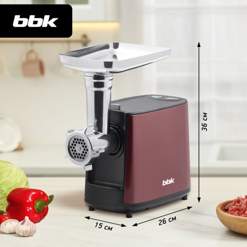 Мясорубка BBK MG1801 (медный/черный) 7