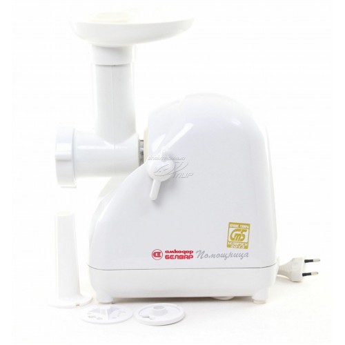 Мясорубка БЕЛВАР КЭМ-П2У-302-06 (белый) 6