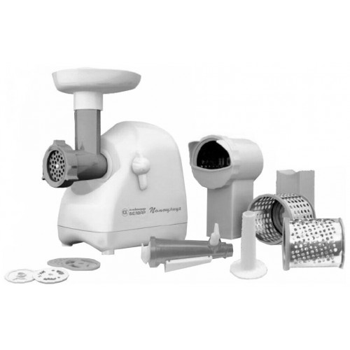 Мясорубка БЕЛВАР КЭМ-П2У-302-09 (белый) 