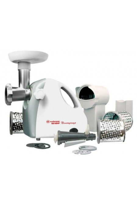 Мясорубка БЕЛВАР КЭМ-П2У-303-02 (белый) 