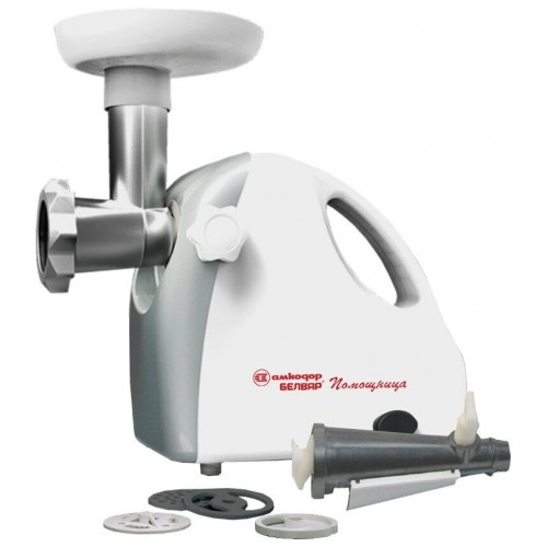 Мясорубка БЕЛВАР КЭМ-П2У-305-03 (белый/серый) 
