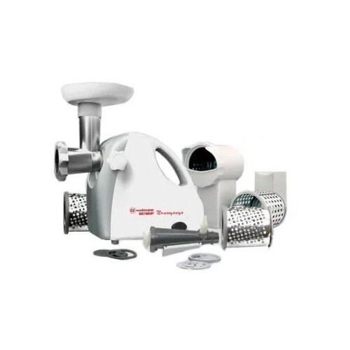 Мясорубка БЕЛВАР КЭМ-П2У-305-04 (белый/серый) 