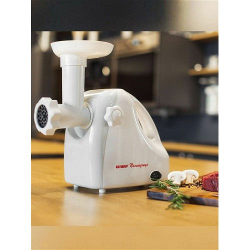 Мясорубка БЕЛВАР КЭМ-П2У-305-04 (белый/серый) 5