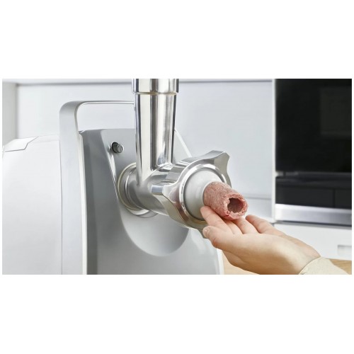 Мясорубка Bosch MFW 45020 (белый/серый) 6