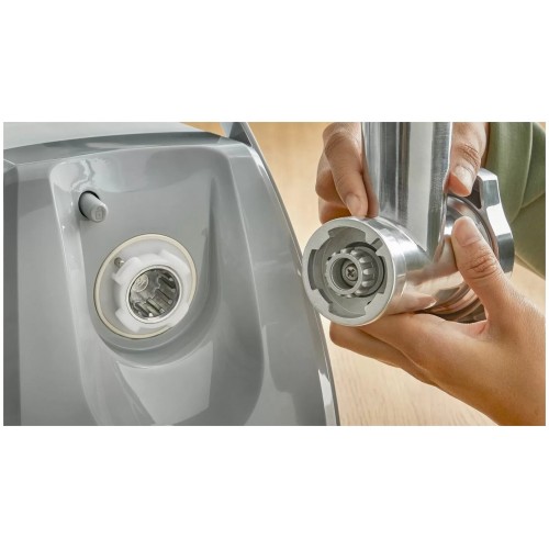 Мясорубка Bosch MFW 45020 (белый/серый) 7